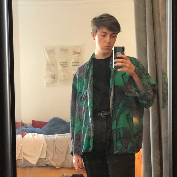 80’s disco button up - Picture 2 of 4